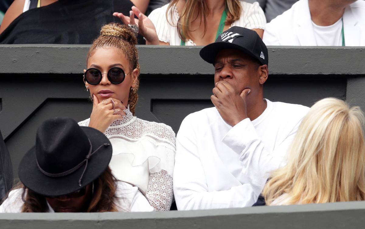 Beyonce y Jay Z en Wimbledonn