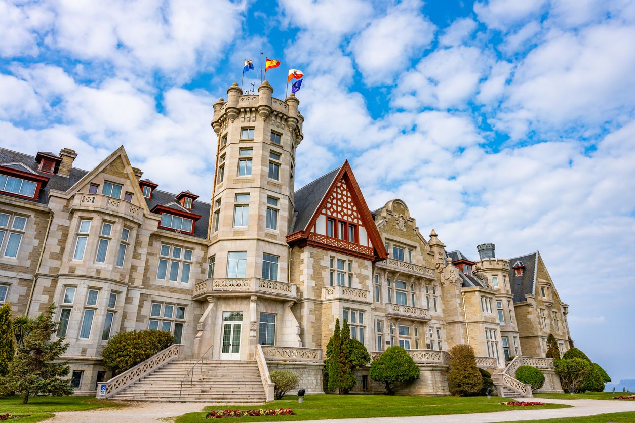 El palacio de la Magdalena es pura elegancia y sofisticación.