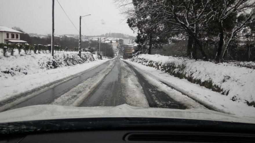 Las carreteras de Lugo, hoy. // EP