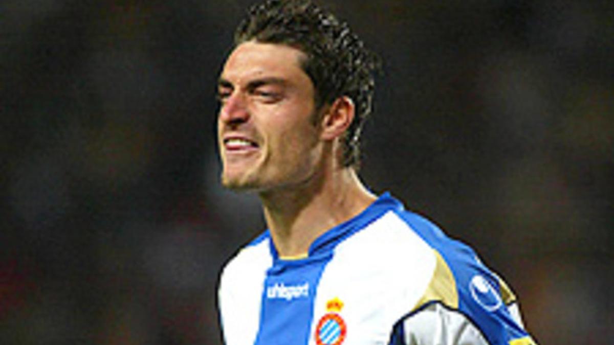 Albert Riera, en el 2007, cuando jugaba en el Espanyol