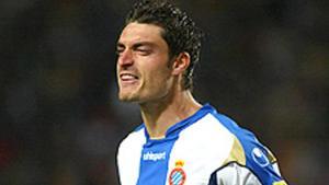 Albert Riera, el 2007, quan encara jugava a l’Espanyol. Foto: JOAN CORTADELLAS