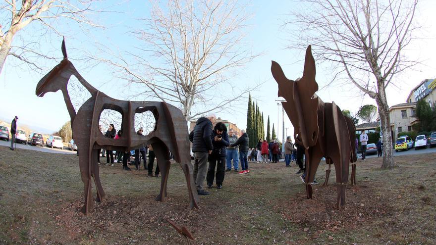 Més de 150 persones recorden Jordi Falip en la inauguració del seu homenatge a Santpedor