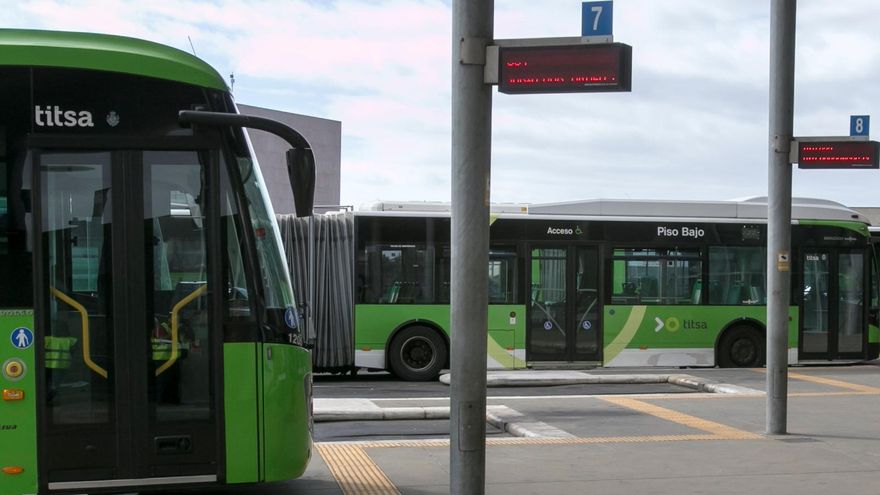 Titsa gains 7.5 million passengers in 2021 to exceed the global figure of 36.5