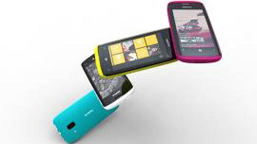 Gama Lumia de Nokia.
