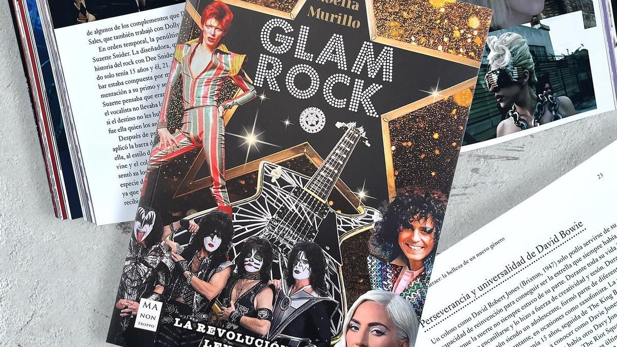 'Glam Rock: La Revolución De Las Lentejuelas' De Noelia Murillo (Editorial Redbook)