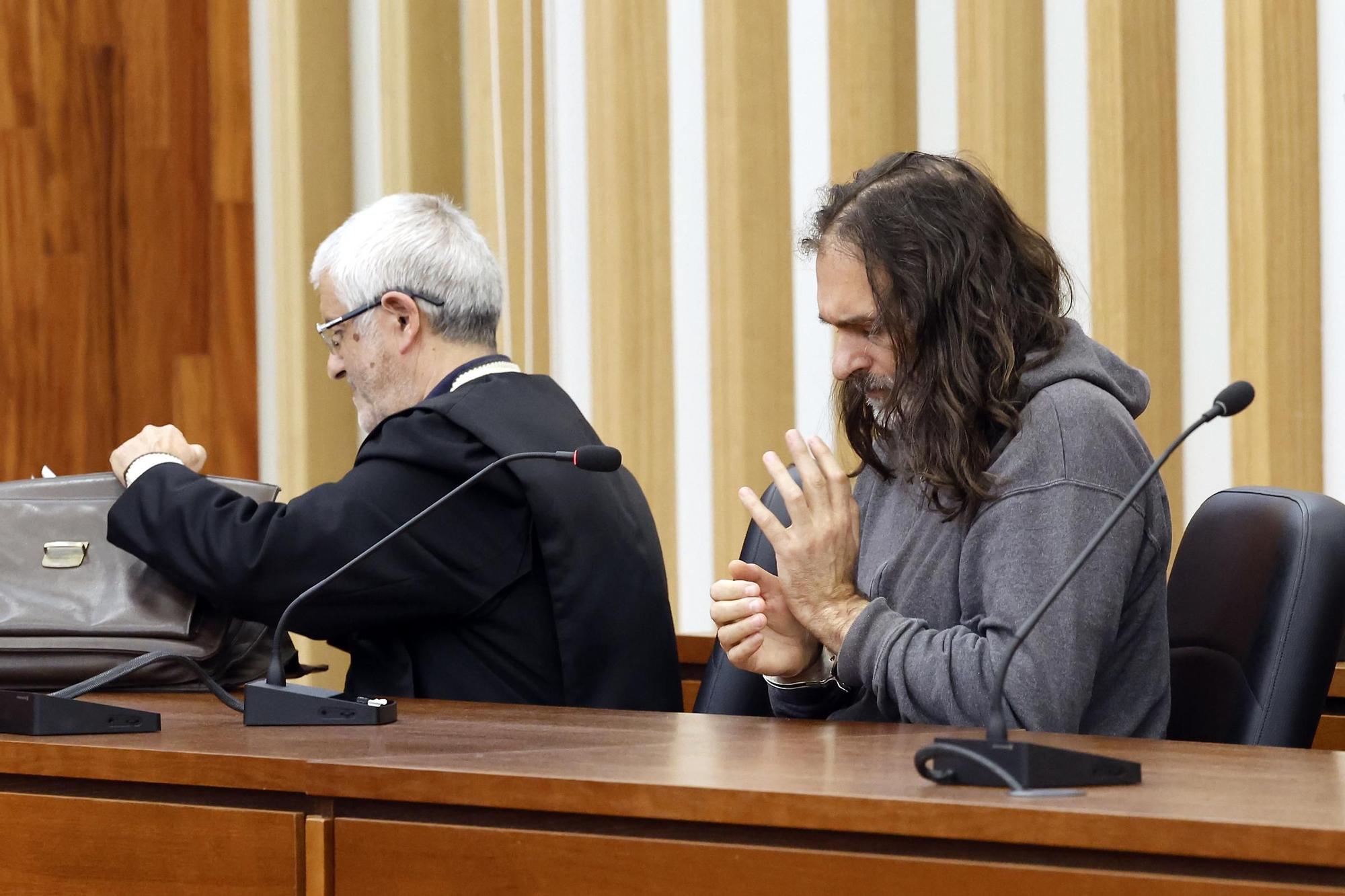 El acusado del crimen machista de Baiona, en el banquillo