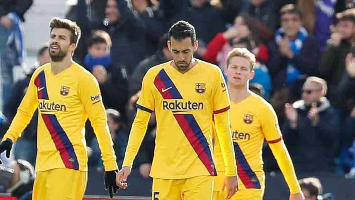 Sergio Busquets no podrá jugar ante el Atlético de Madrid