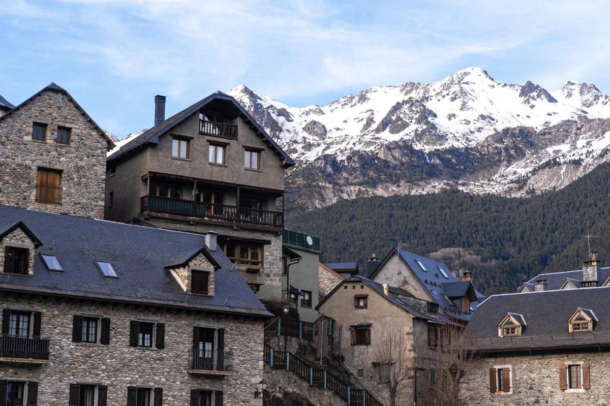 Un precioso pueblo de montaña a los pies de los Pirineos.