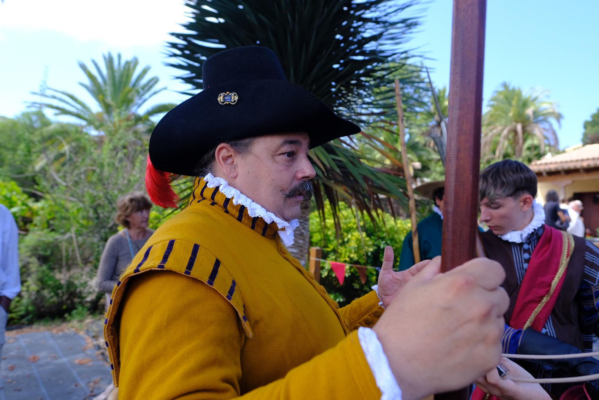 Recreación histórico de la Batalla del Batán en Santa Brígida