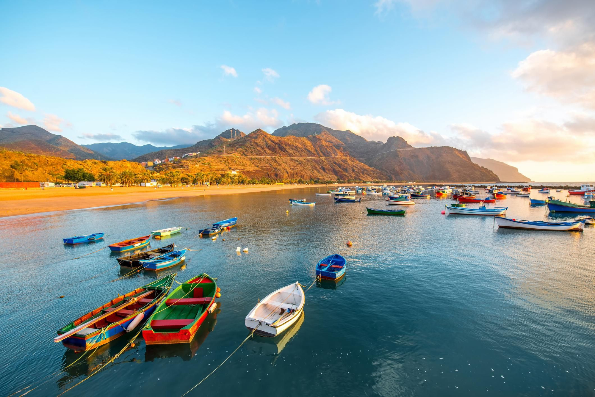 Barcos pesqueros en Tenerife