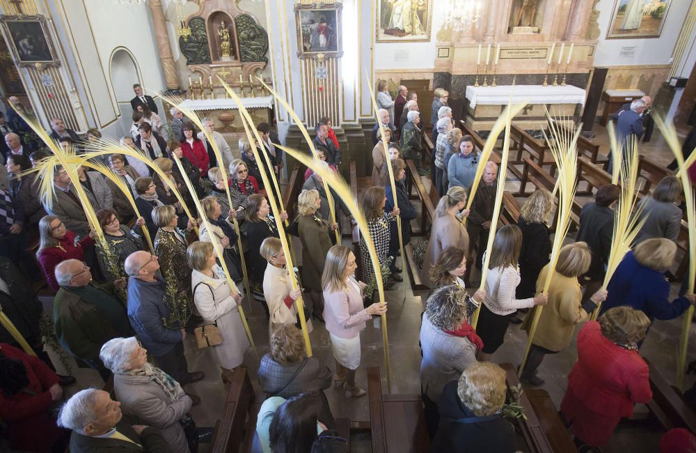 Bendición de Ramos en Castelló