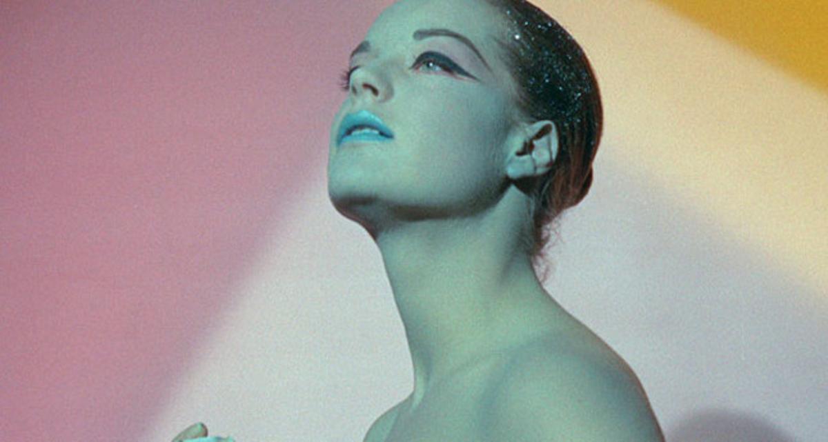 Romy Schneider, en una imatge del film. Romy Schneider, en una imatge del film.