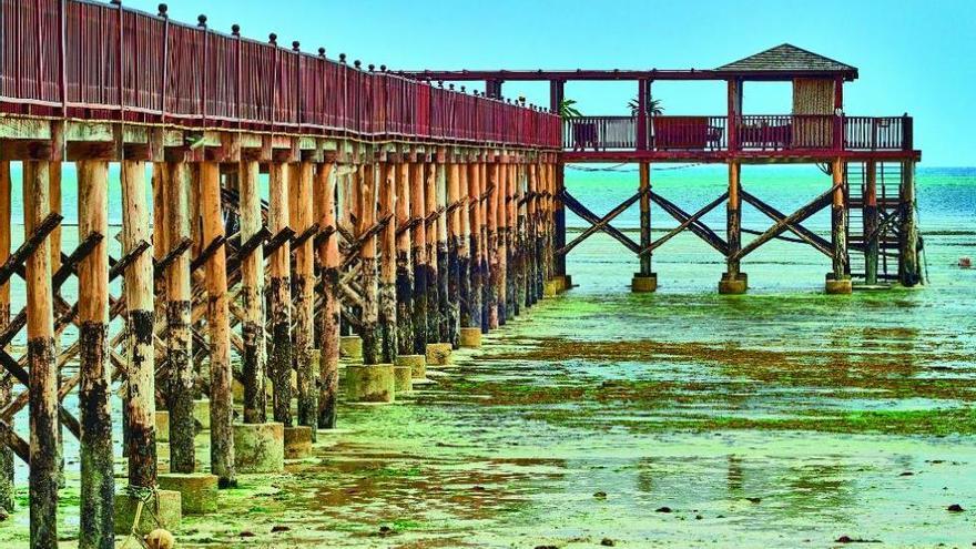 El Jetty es un mirador para perderse en el horizonte.