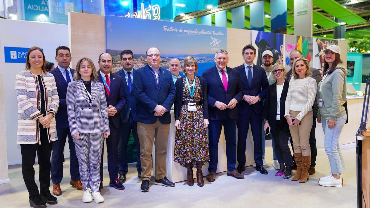 La directora de Turismo de Galicia, Nava Castro, inauguró las presentaciones del stand de Galicia en Fitur