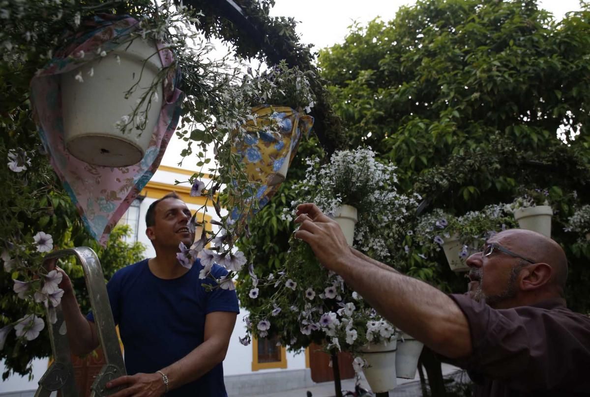 Las cruces se preparan para la fiesta