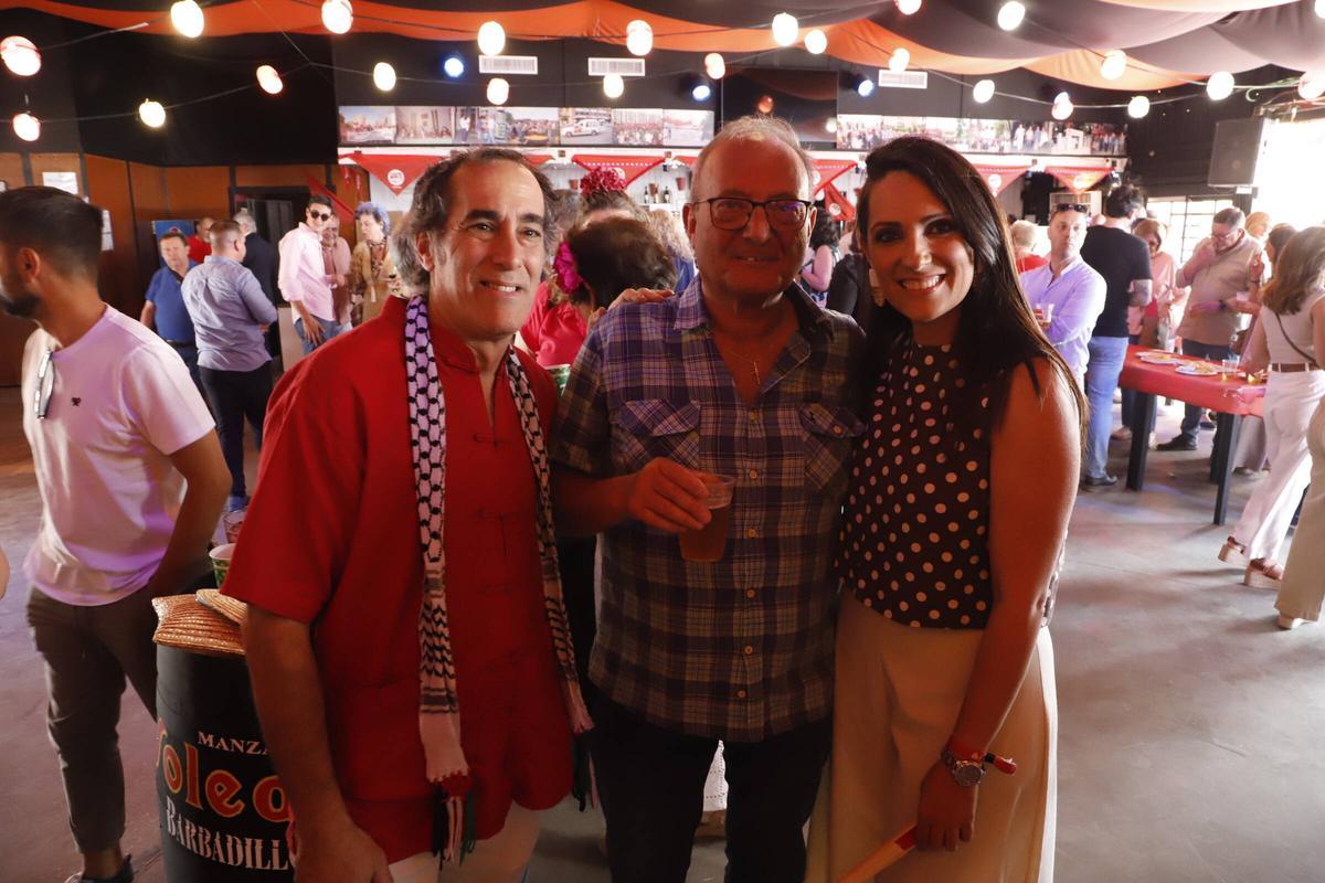 Las recepciones llenan de ambiente el martes de Feria de Córdoba