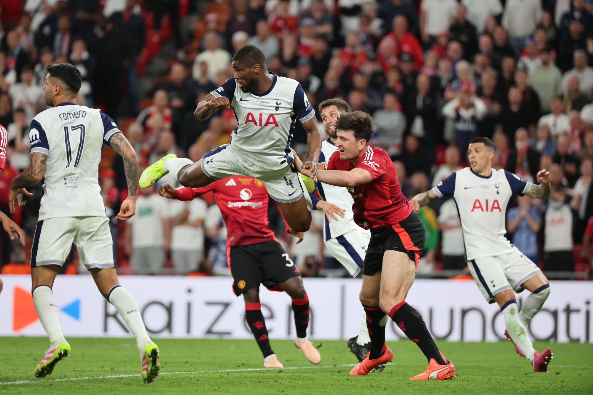 Final de la Europa League: Tottenham Hotspur - Manchester United.