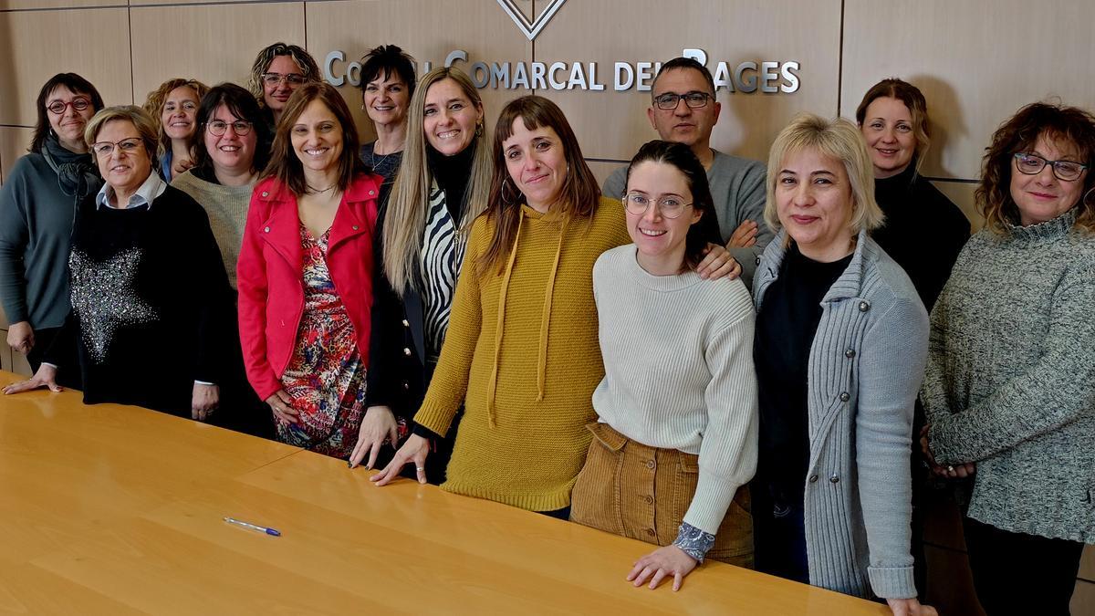 Acte de presentació de l'ampliació del conveni de prestació del servei