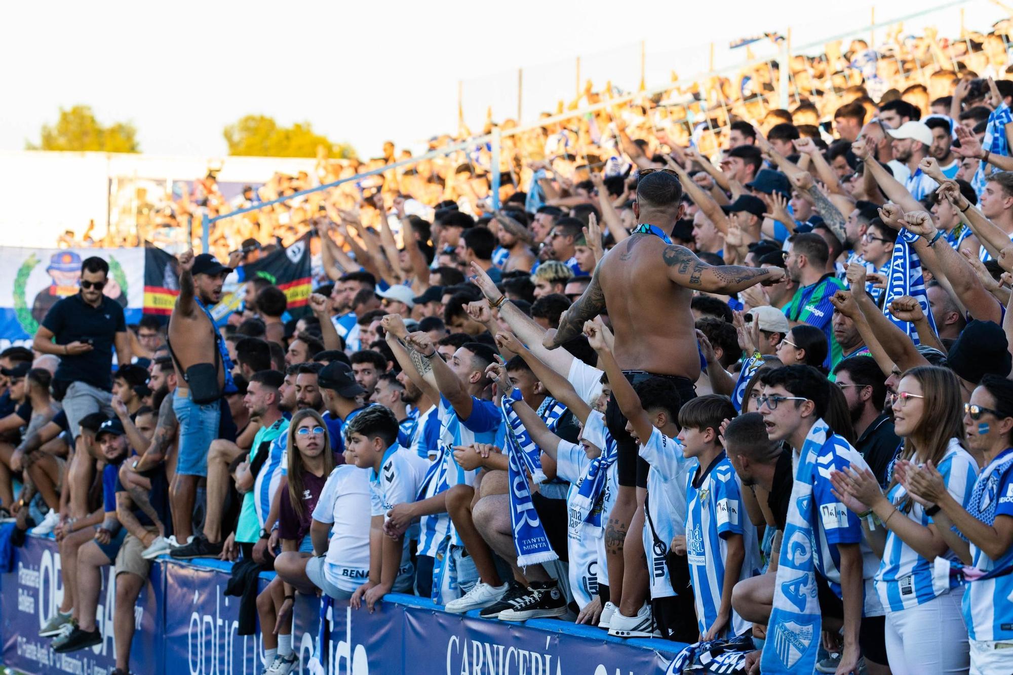 El Deportivo Linares - Málaga CF, en imágenes