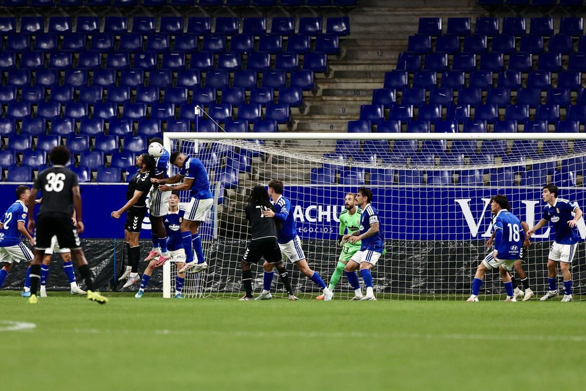 Así fue el partido entre el Real Oviedo y Le Havre