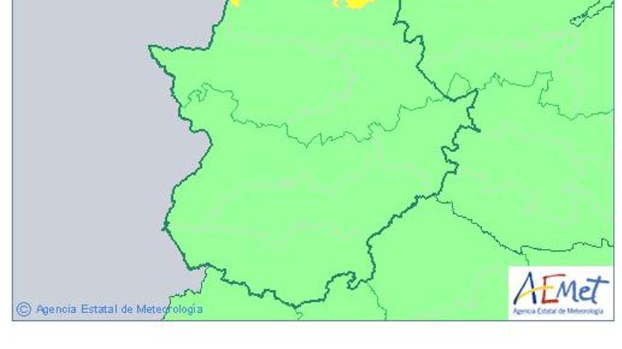 En alerta el norte de Extremadura por nieve