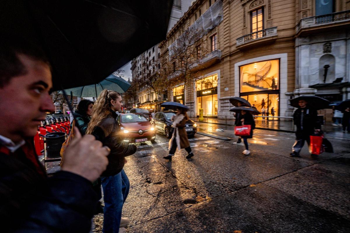 El temporal llega a Barcelona