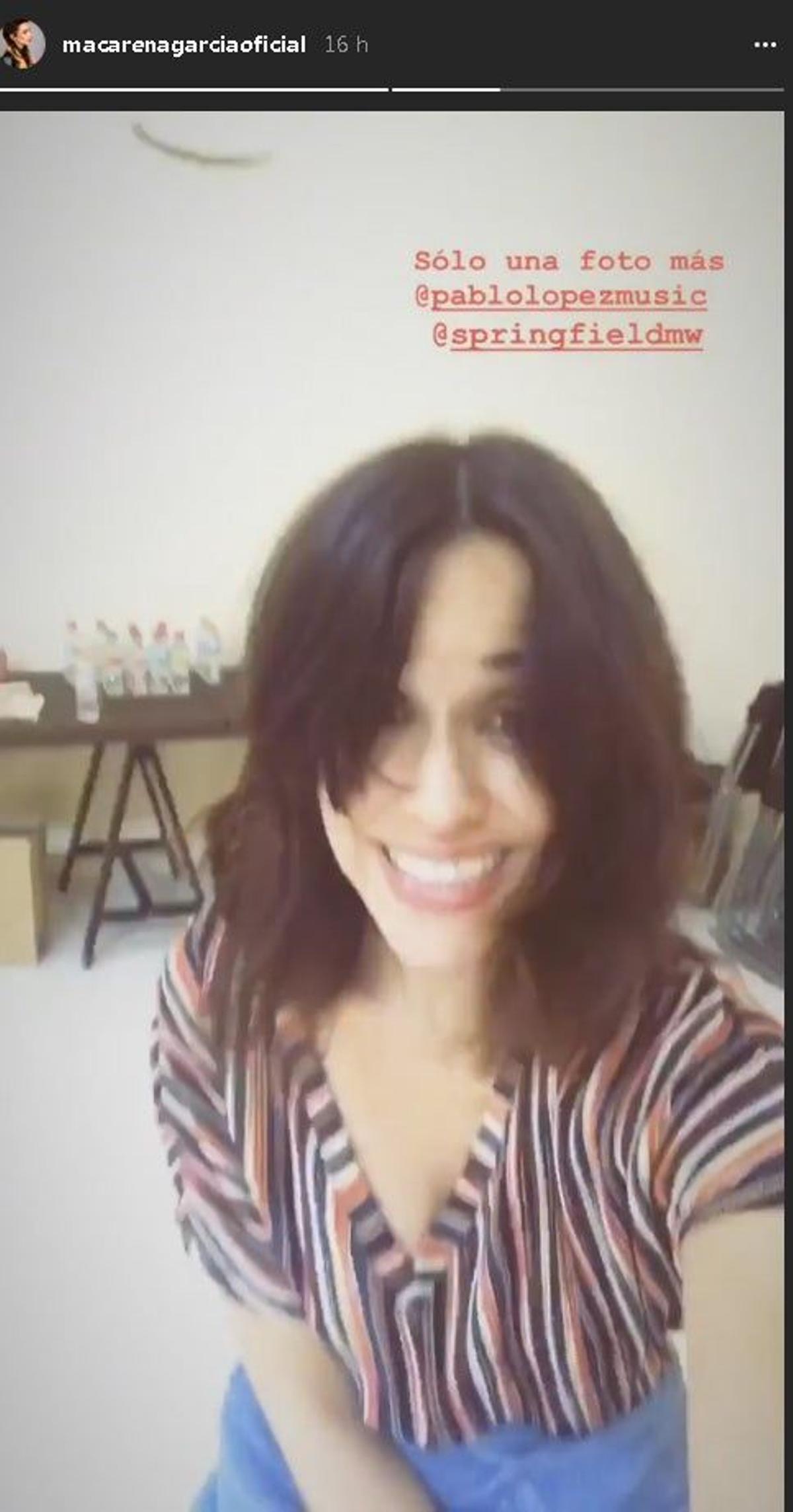 Macarena García en Instagram