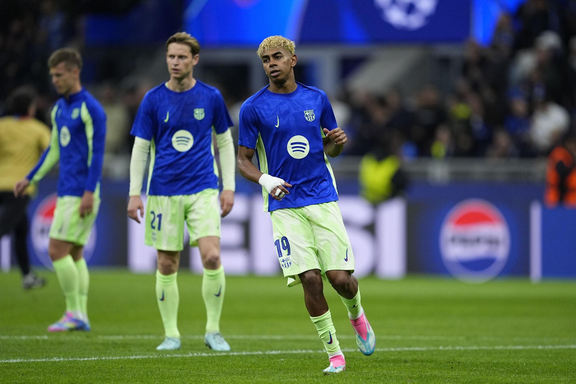 Les millors imatges de l'Inter - Barça de semifinals de Champions