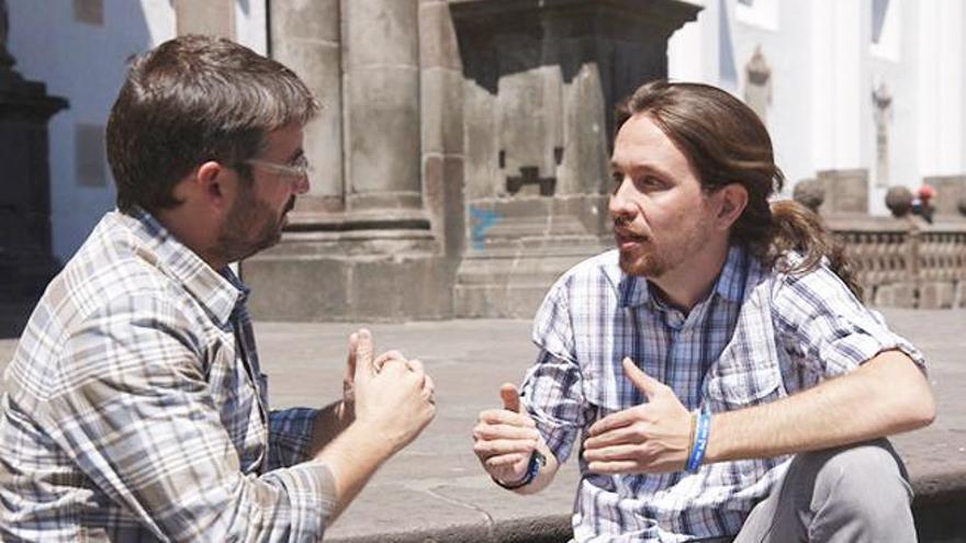 Évole con Pablo Iglesias.