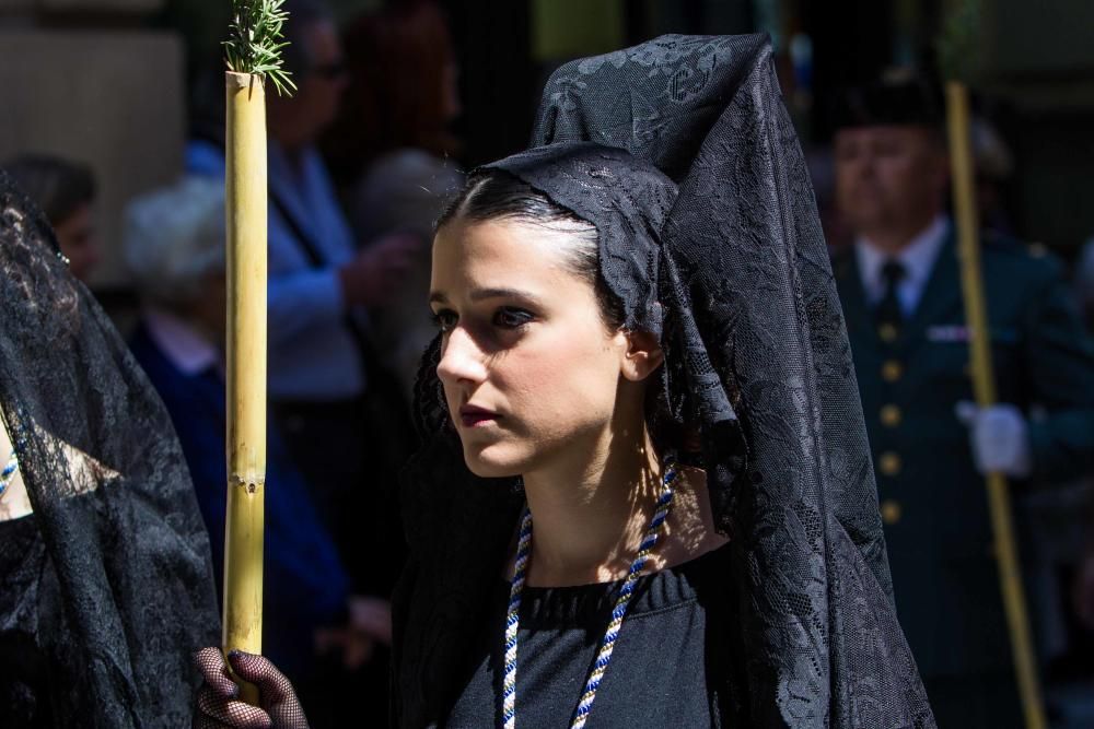 La procesión de Jesús en Samaria