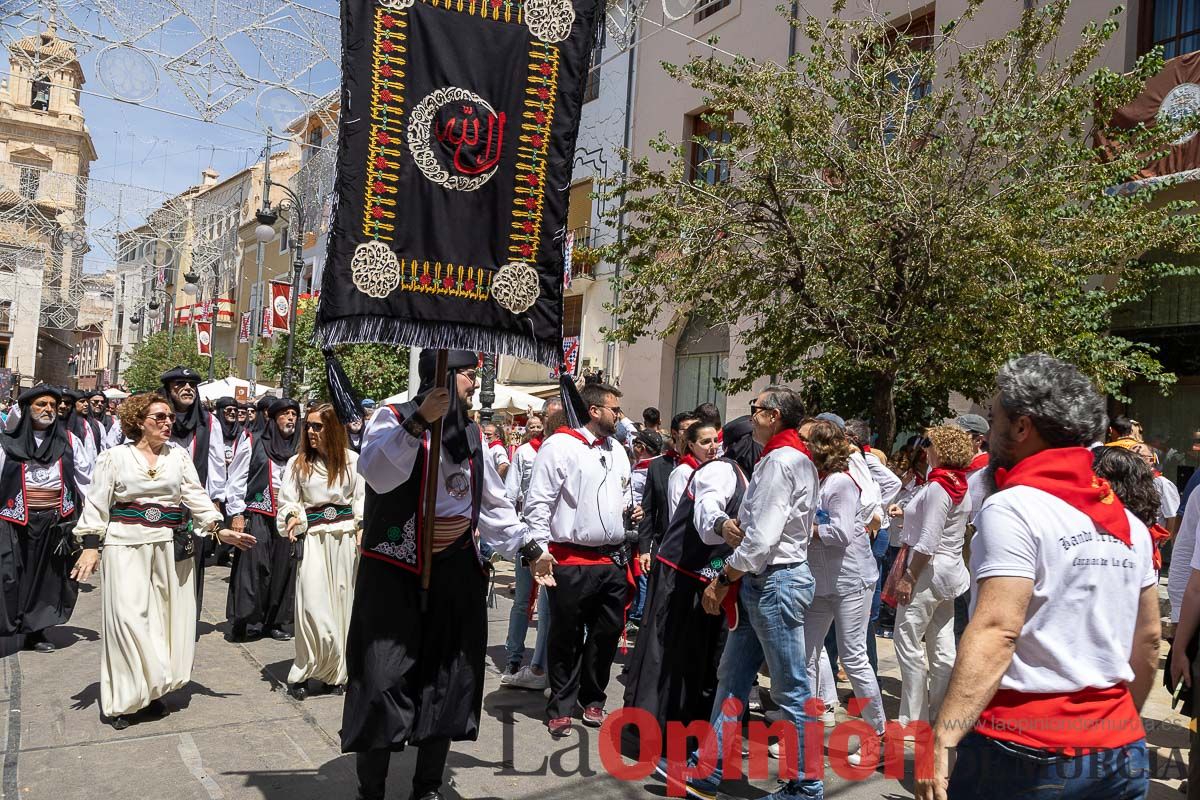 Moros y Cristianos en la mañana del dos de mayo en Caravaca