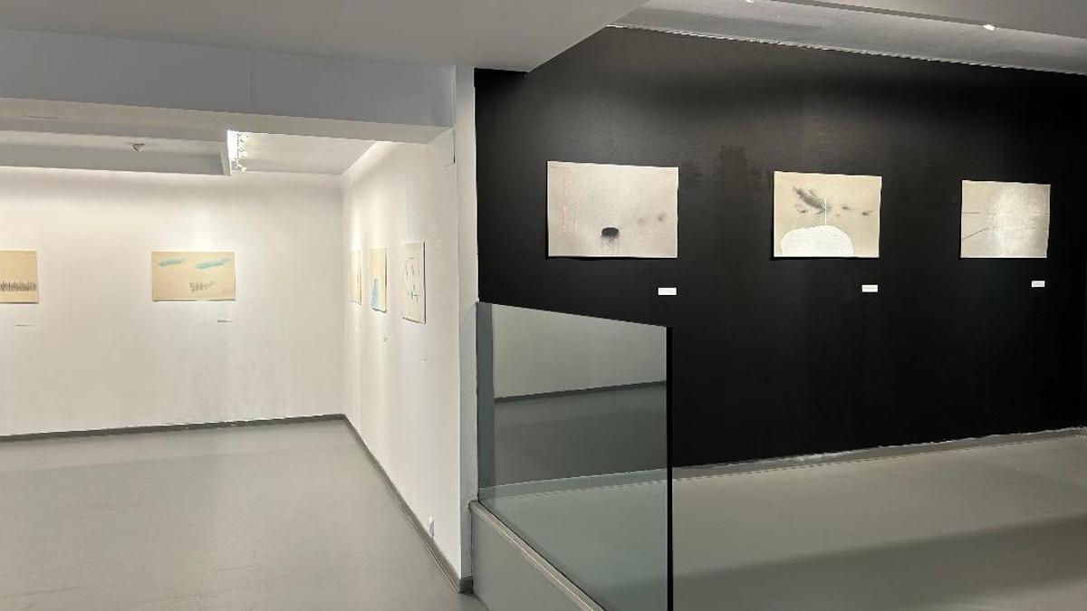 Una vista de la exposición.