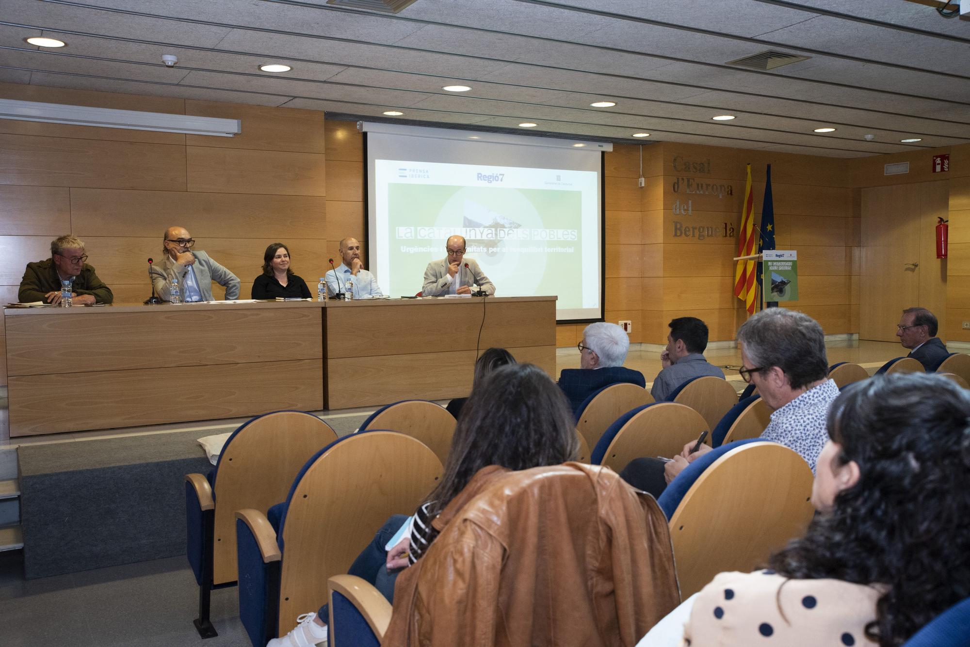 Regió7 debat a Berga sobre la Catalunya que es despobla