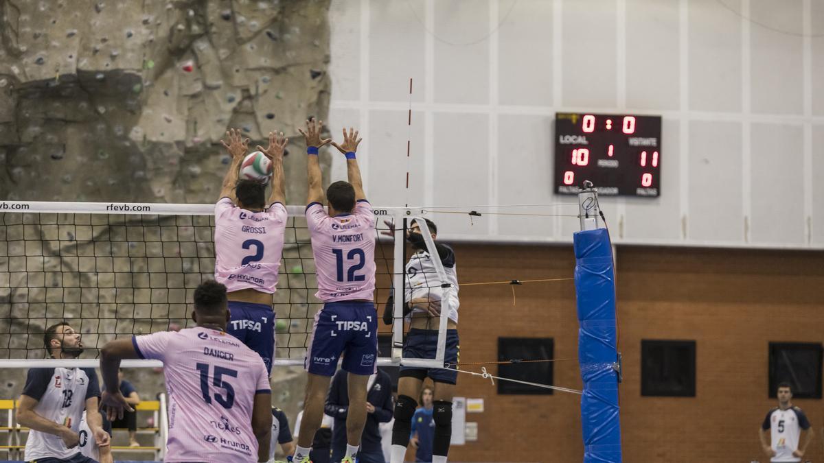 Anderson Grossi se cuela en el septeto ideal de la jornada 2 gracias a sus 12 puntos ante Club Voley Palma.