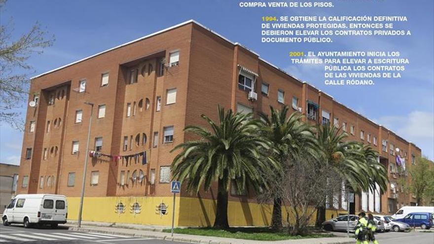 El juez ordena la entrega al Ayuntamiento de Cáceres de pisos cuyos residentes no han pagado