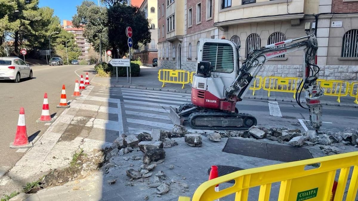 Les obres han començat aquest dilluns.