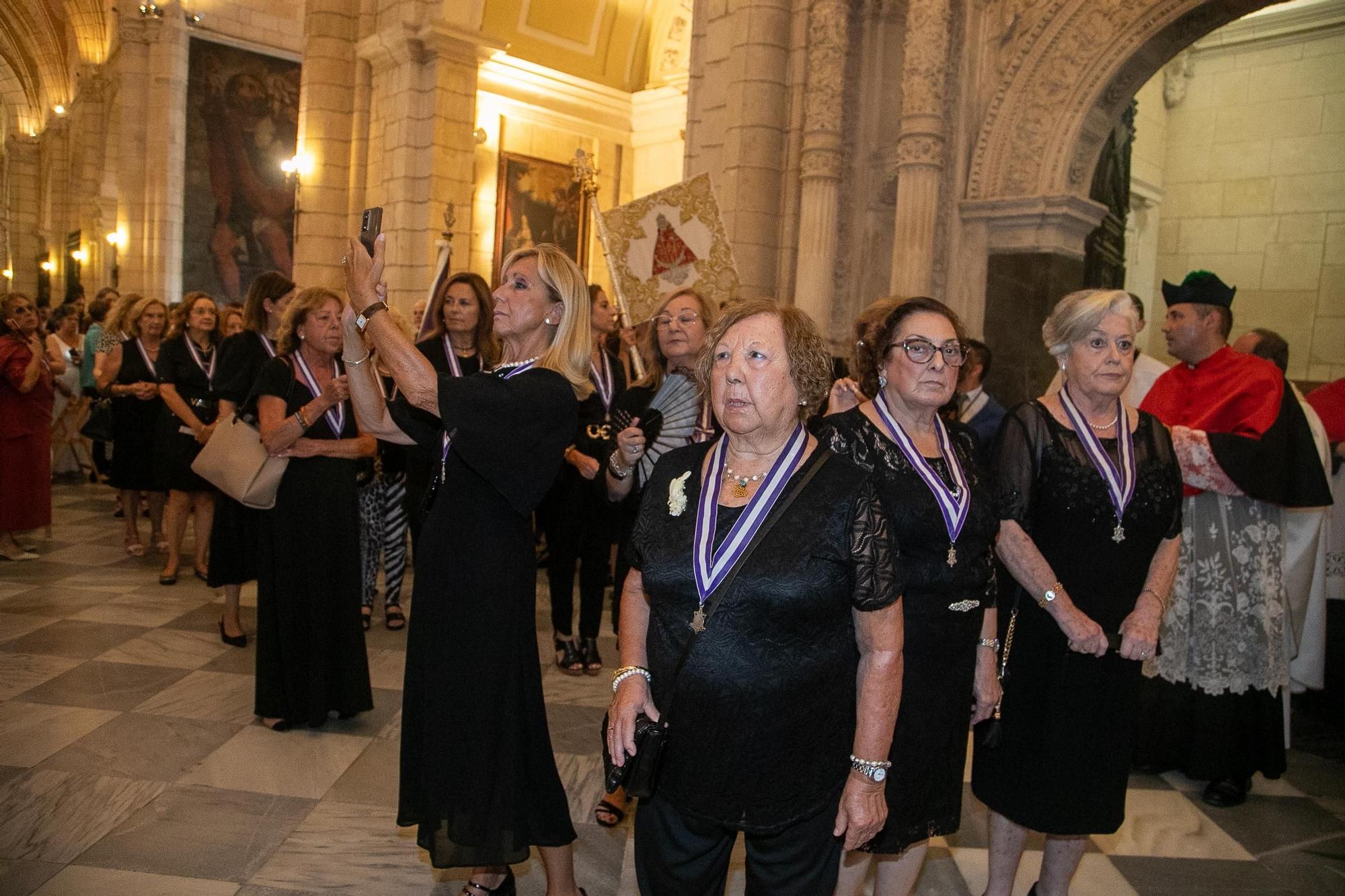 Procesión clausural de la Fuensanta en la Catedral, en imágenes