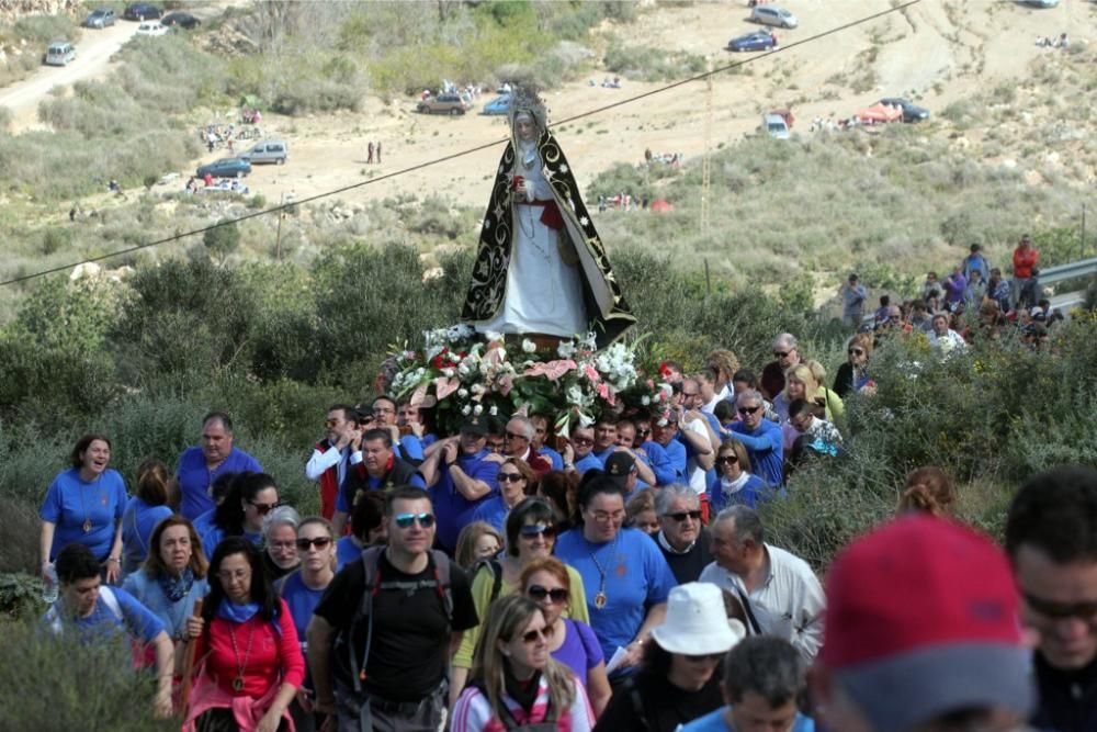 Subida de la Virgen de la Soledad al Calvario