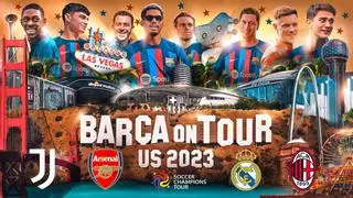 La gira del Barça por Estados Unidos, al detalle