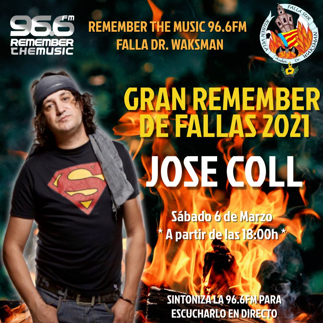 Cómo escuchar "Remember The Fallas" de José Coll y la falla Rubén Vela