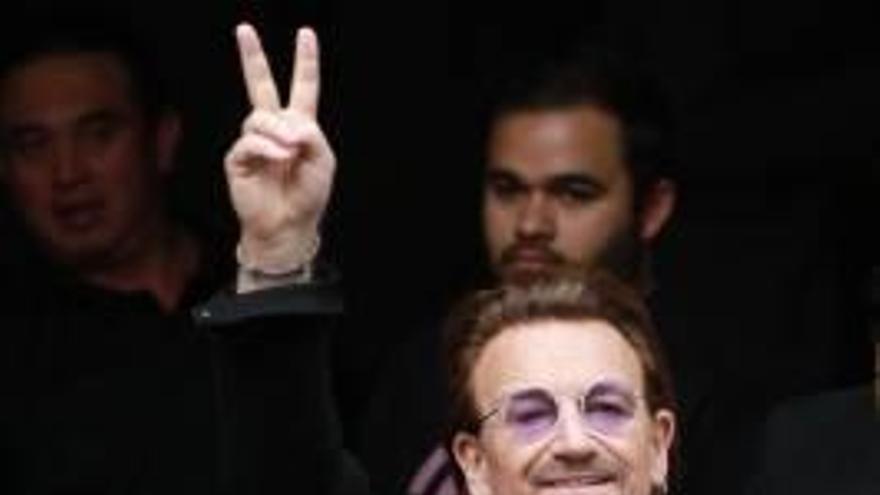 Bono, el pasado 4 de octubre en México.