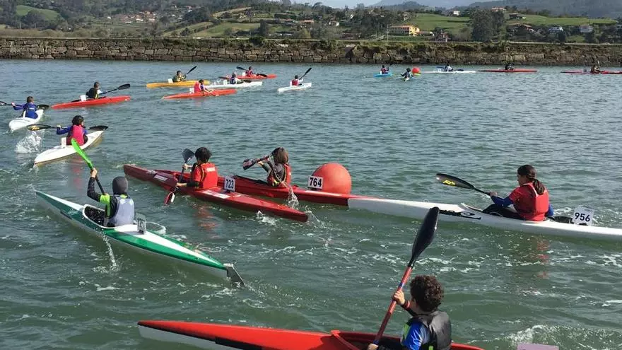 Villaviciosa acogió la primera prueba de los Juegos Deportivos