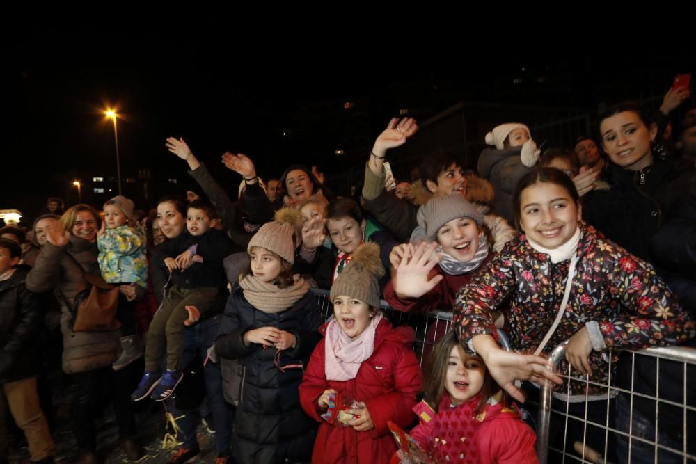 Cabalgata de Reyes 2019 en Gijón