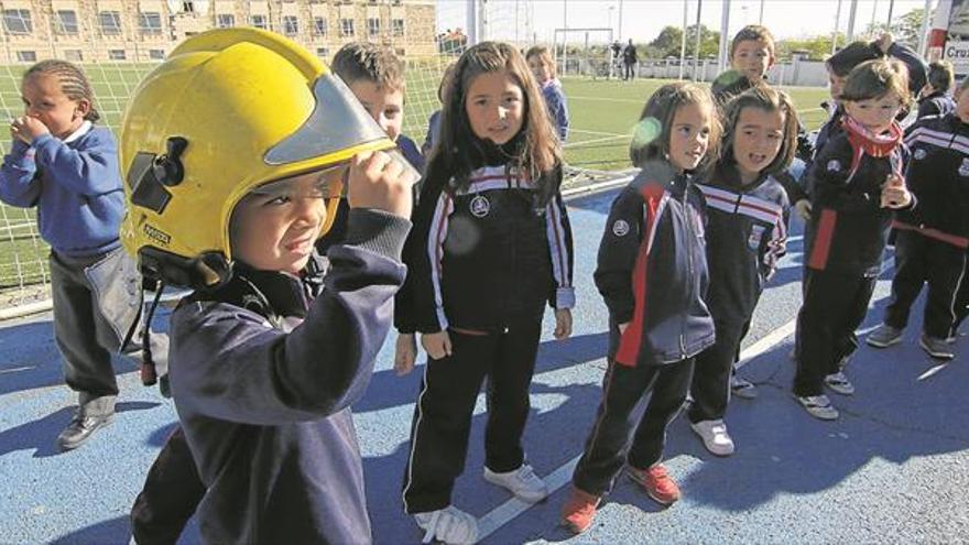 «Yo de mayor quiero ser bombero»