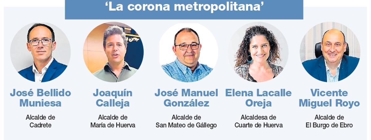 La primera mesa redonda estará dedicada a 'La corona metropolitana: crecer junto a Zaragoza sin quedarse atrás'.