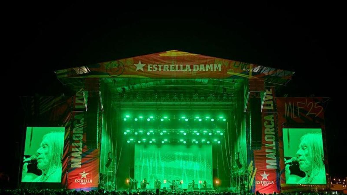 Vista del escenario Estrella Damm en la edición de 2025