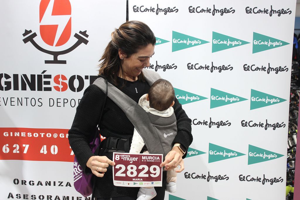 Entrega de dorsales de la Carrera de la Mujer 2023 (viernes por la mañana)