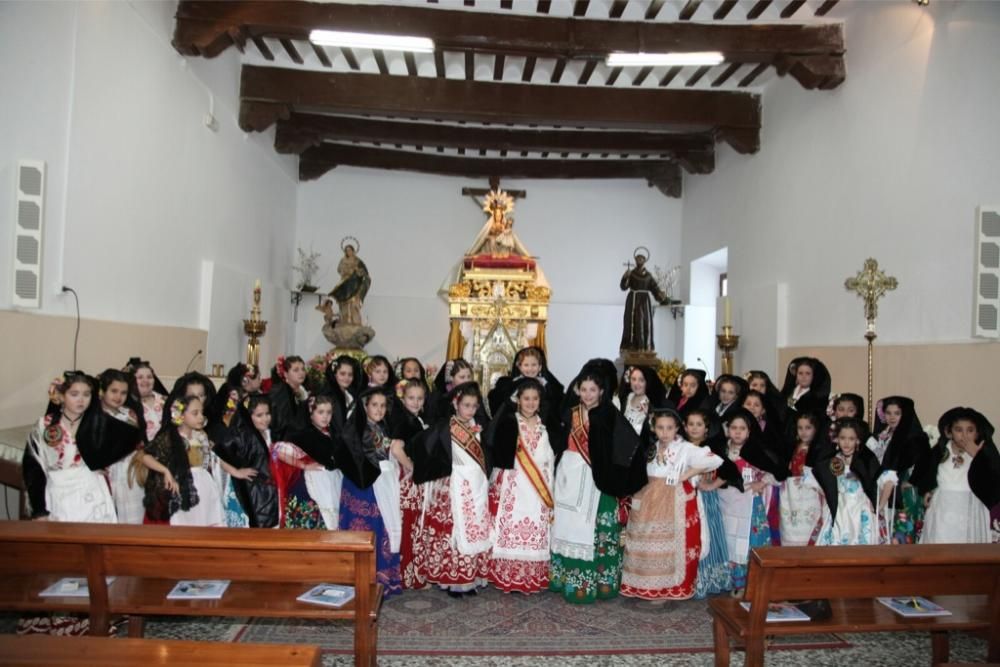 Las candidatas a Reina Infantil de la Huerta