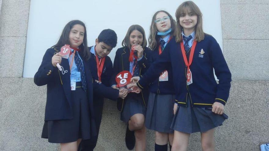 Cinco estudiantes de Lar, mejores oradores de Galicia