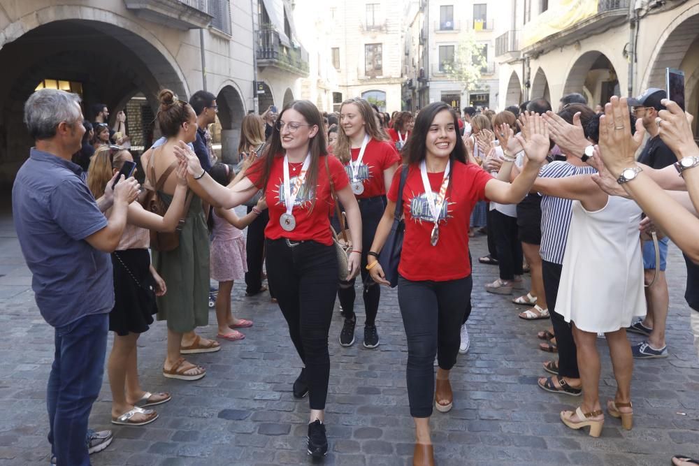 Celebració del CPA Girona a l'Ajuntament de Girona